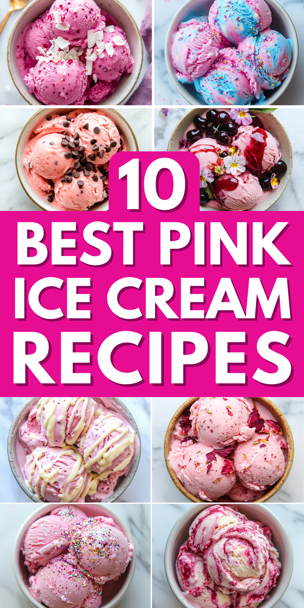 Best Pink Ice Cream Recipes