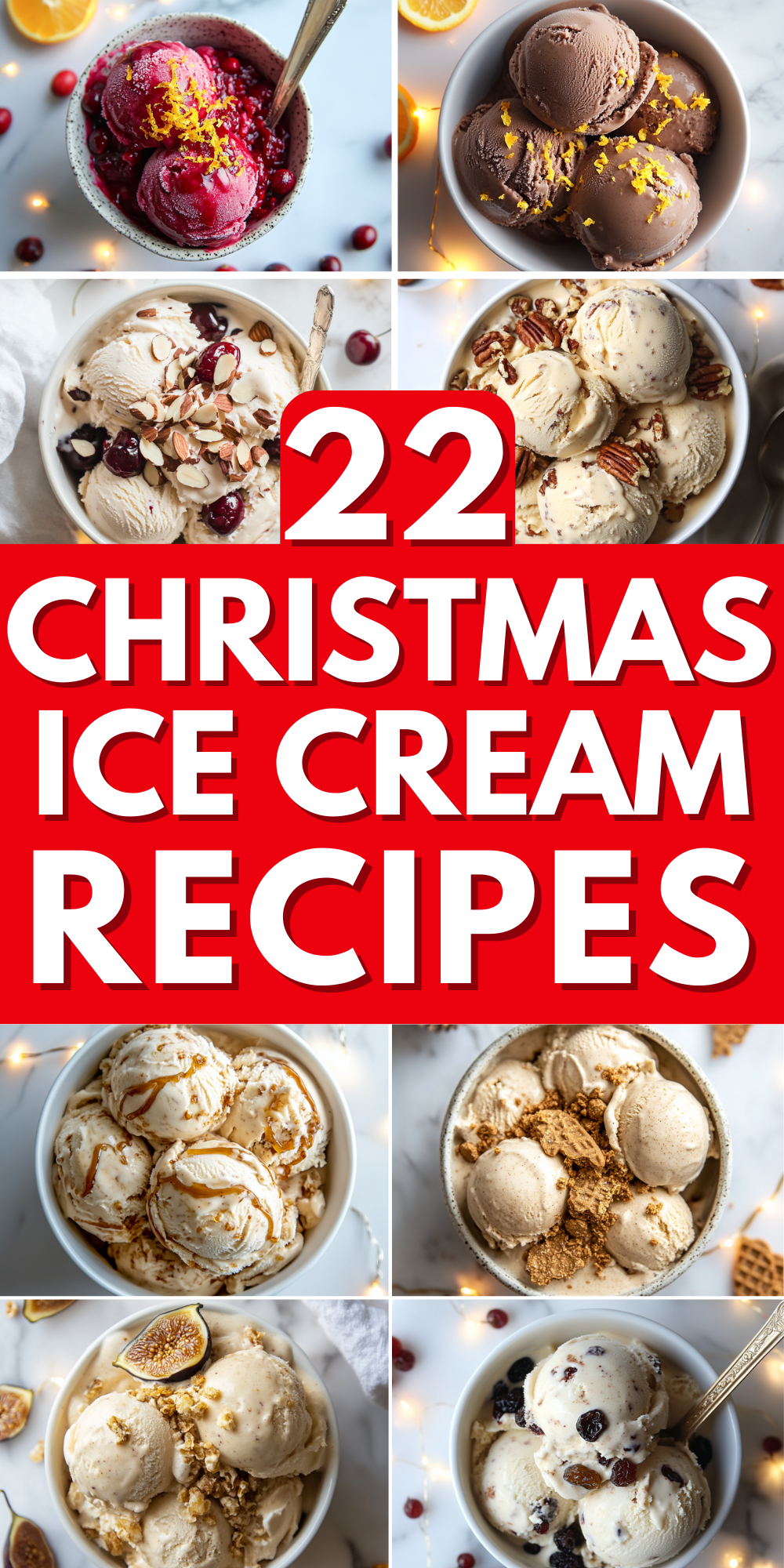 Christmas Ice Cream Recipes