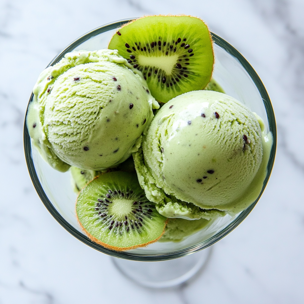 kiwi greek frozen yogurt