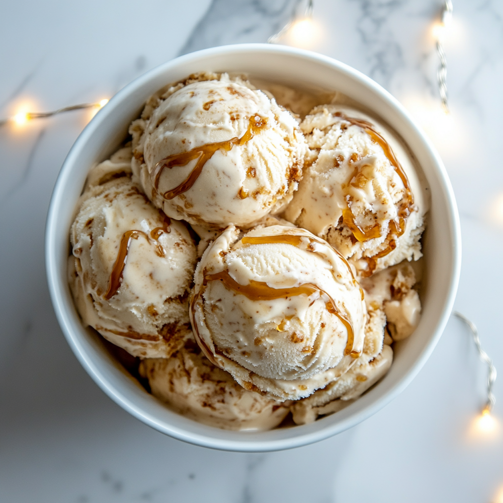 salted caramel ice cream for christmas