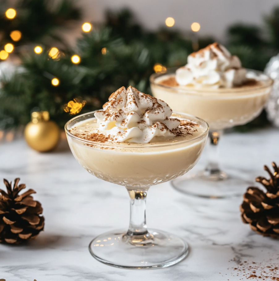 eggnog mousse