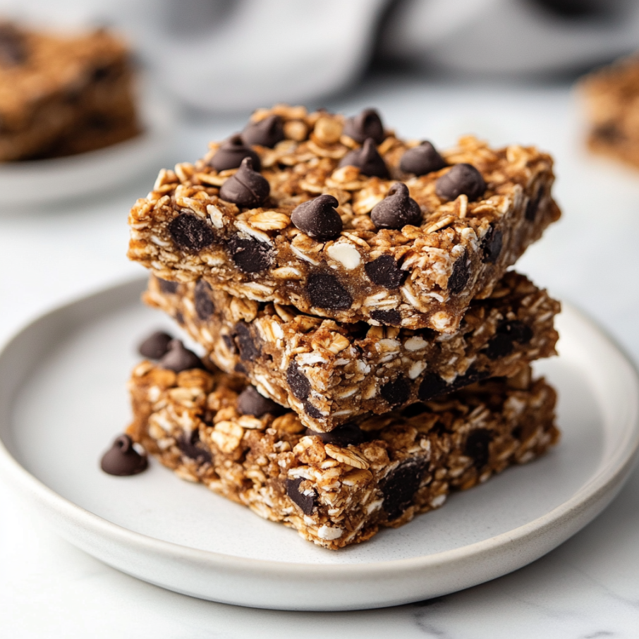 chocolate almond butter granola bars