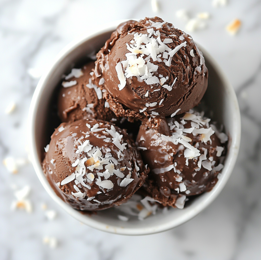 chocolate coconut ice cream