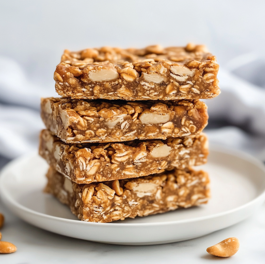 peanut butter banana granola bars