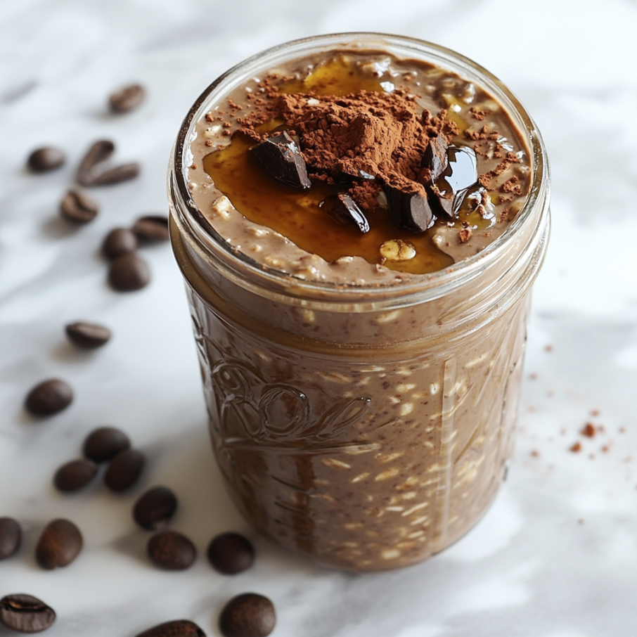 tiramisu overnight oats