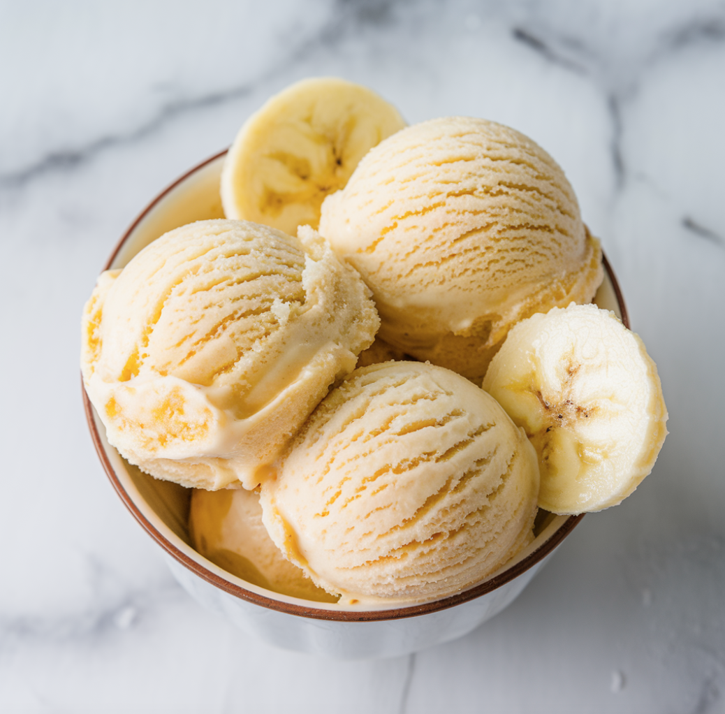 vegan banana ice cream