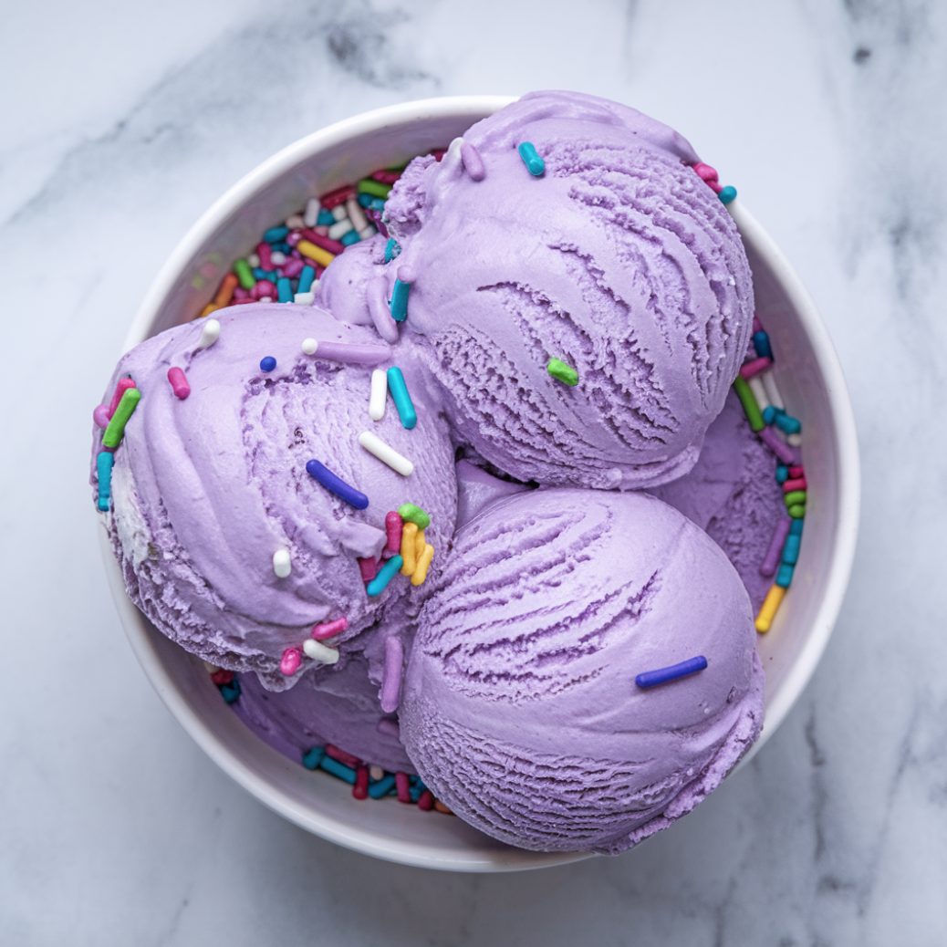 vegan blueberry ice cream