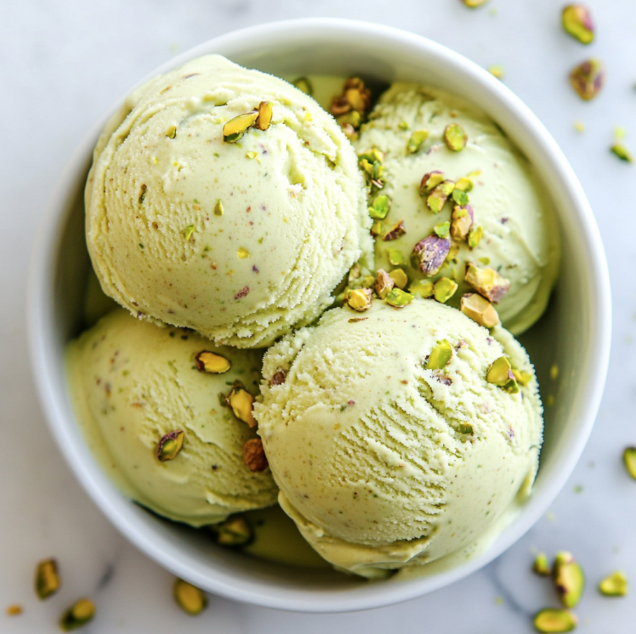 vegan pistachio ice cream