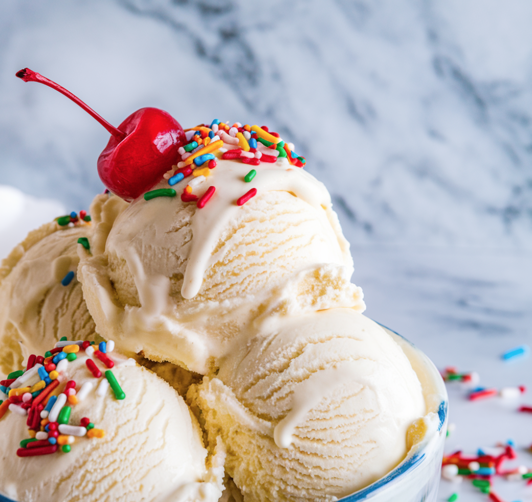 vegan vanilla ice cream