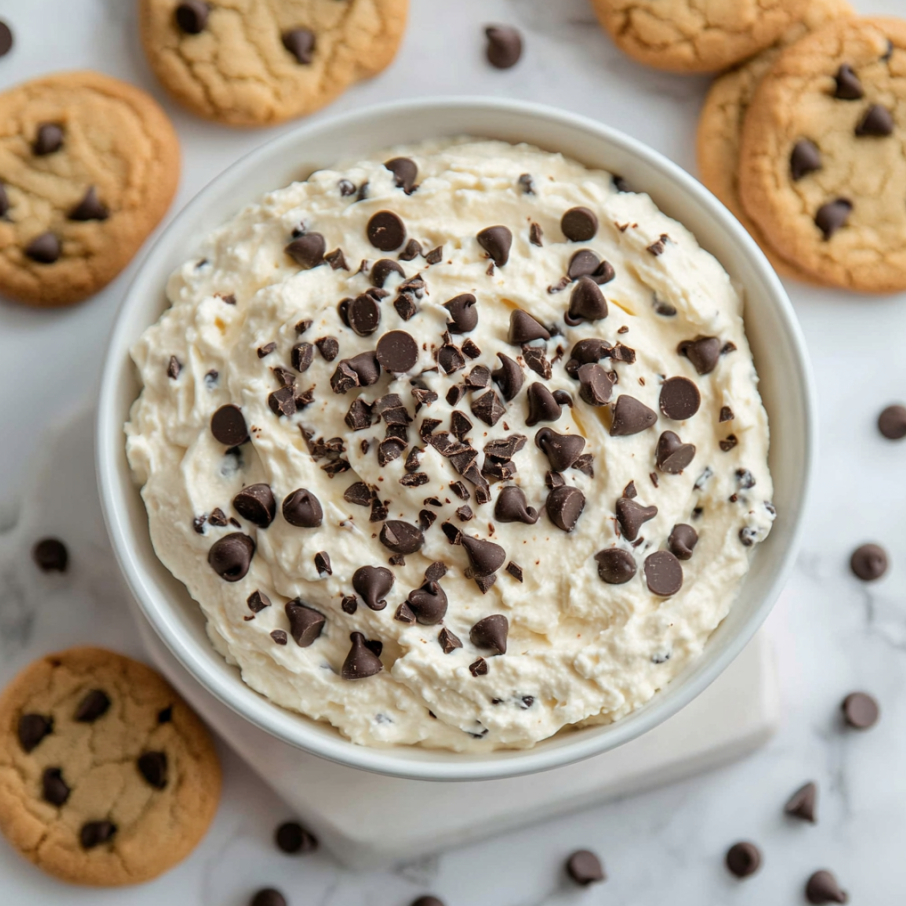 chocolate chip cheesecake dip
