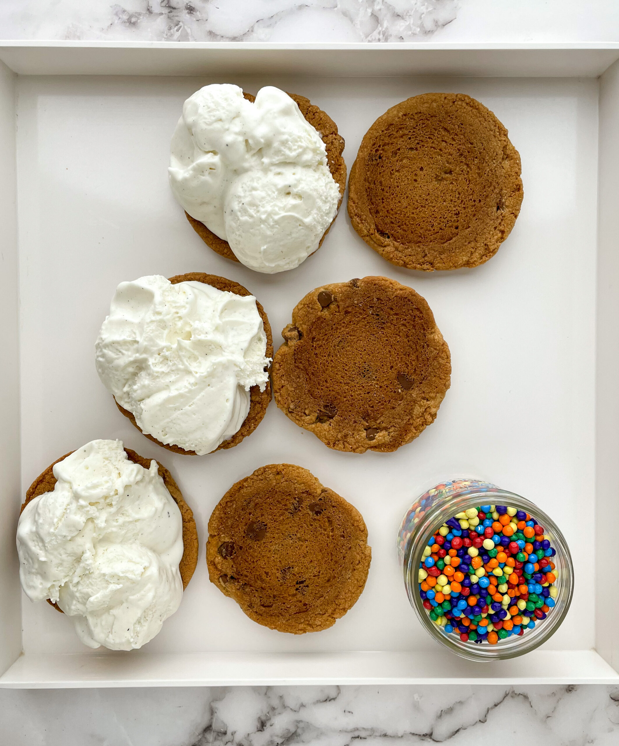 chocolate chip cookie sandwich recipe