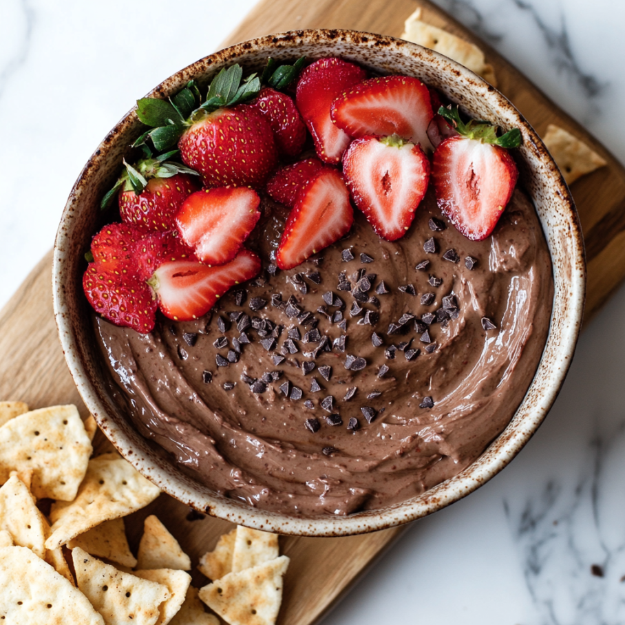 chocolate cream cheese dip