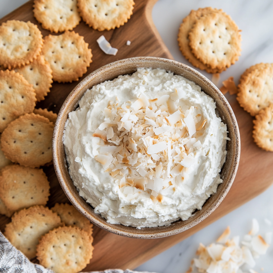 coconut cream pie dip