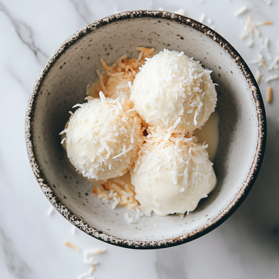 coconut ice cream
