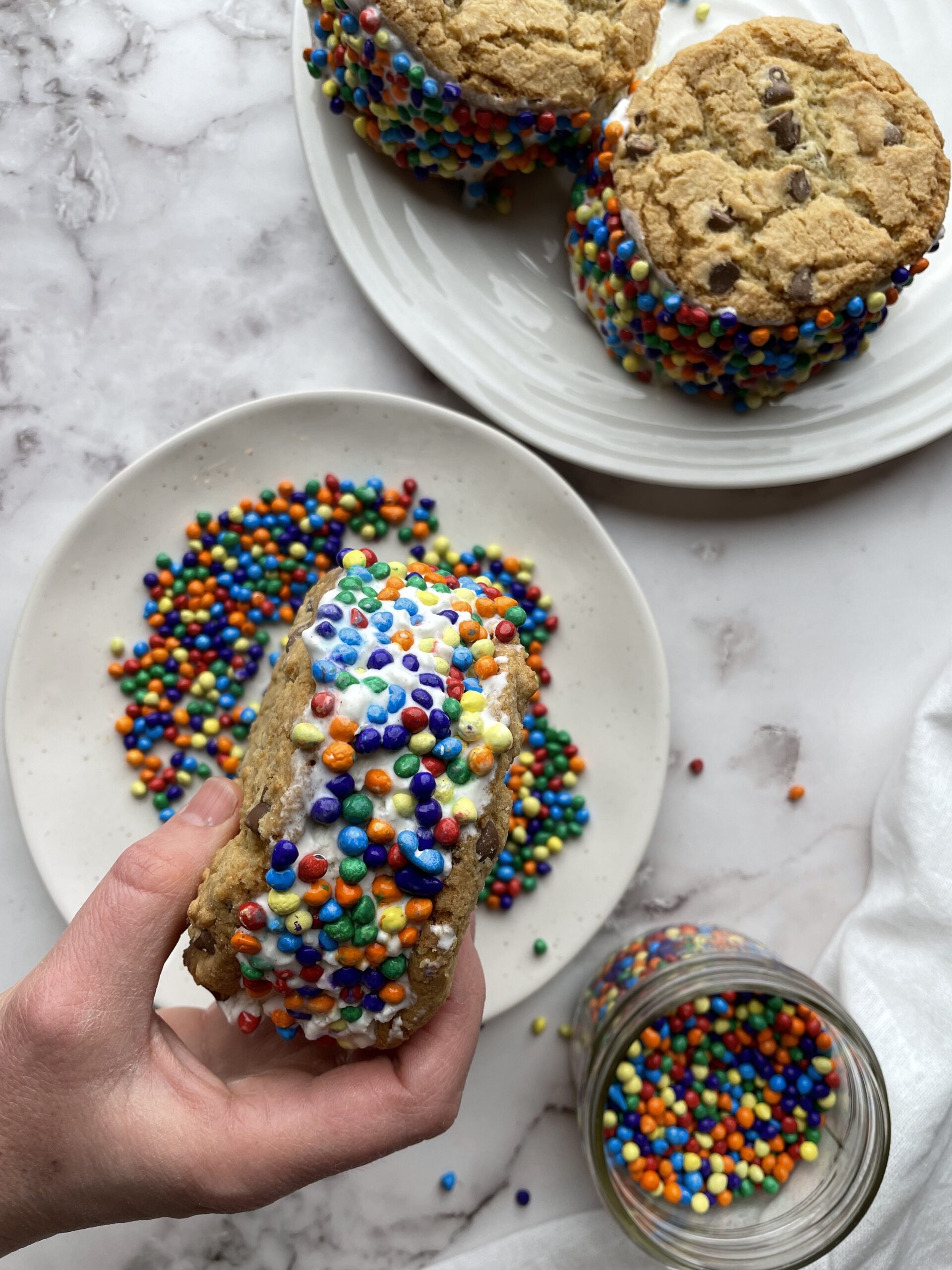 ice cream cookie sandwich