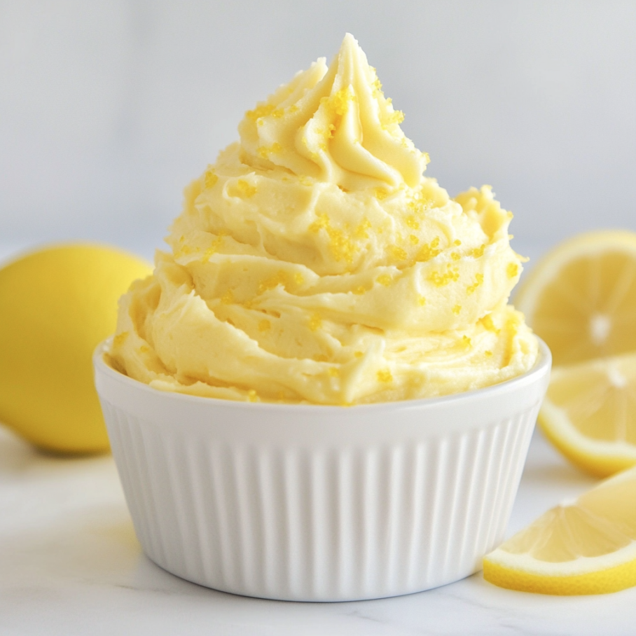 lemon buttercream frosting