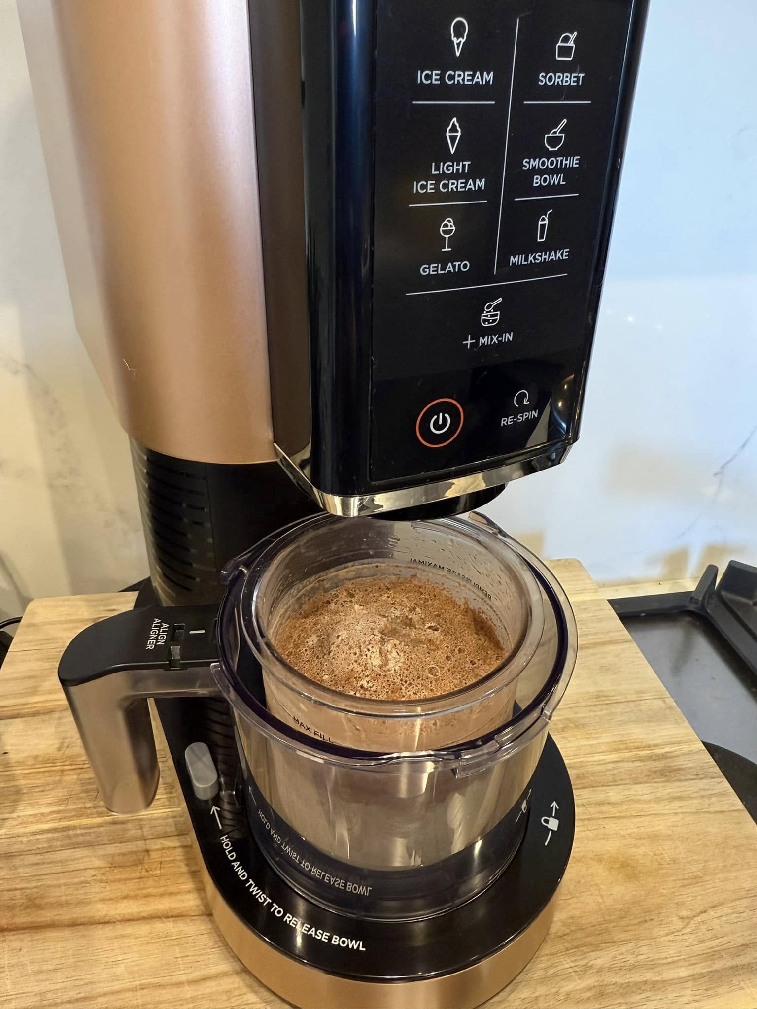 ninja chocolate ice cream