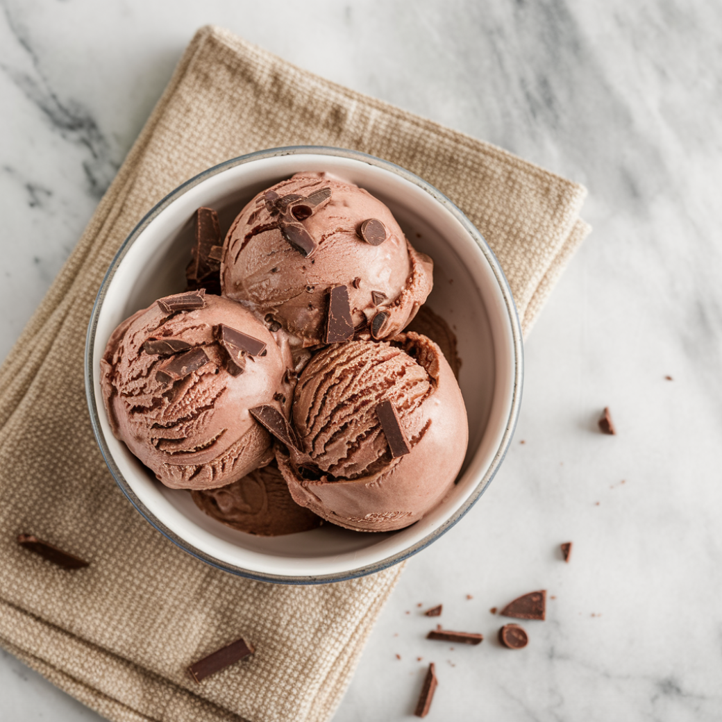 ninja creami chocolate ice cream bowl