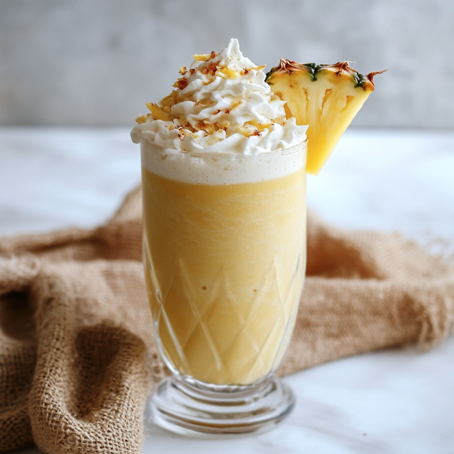 pineapple milkshake