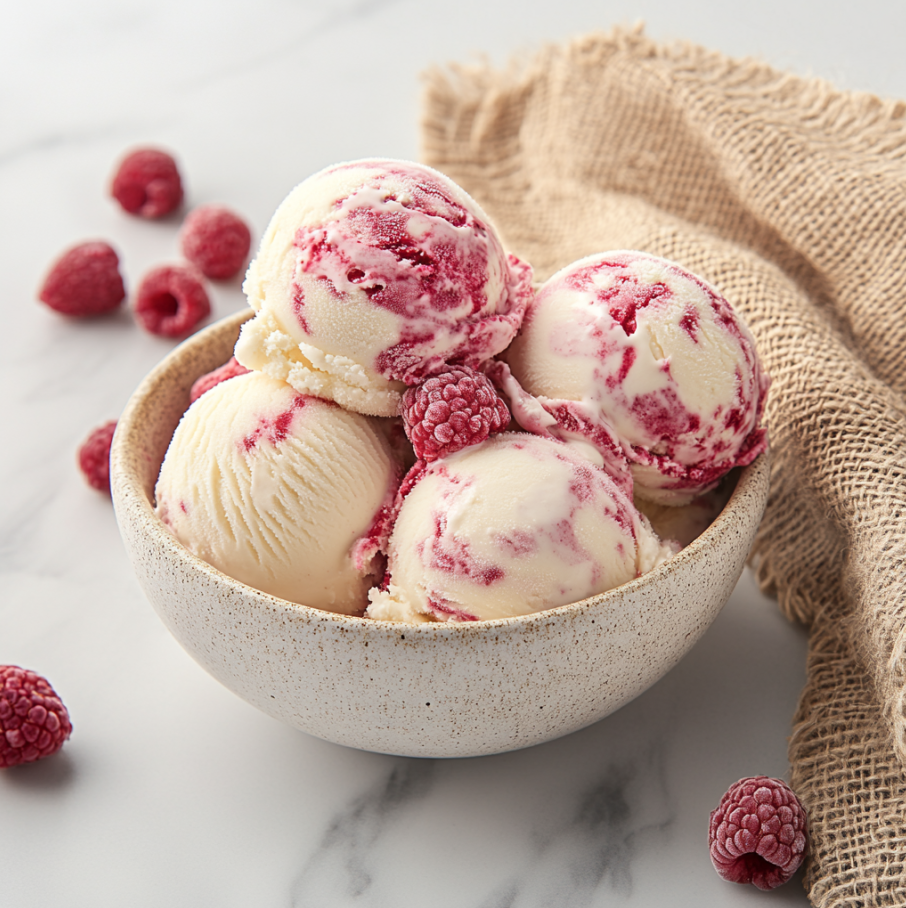 raspberry ripple ice cream
