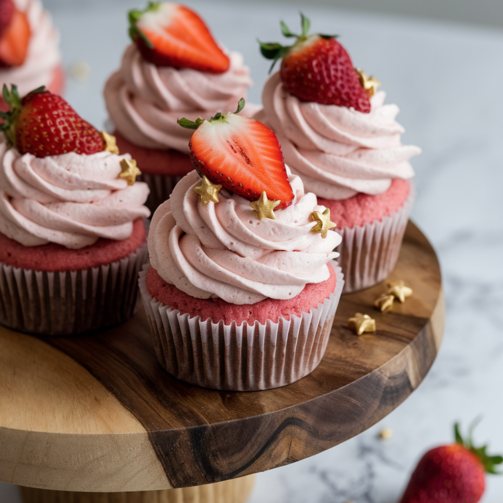 strawberry buttercream frosting