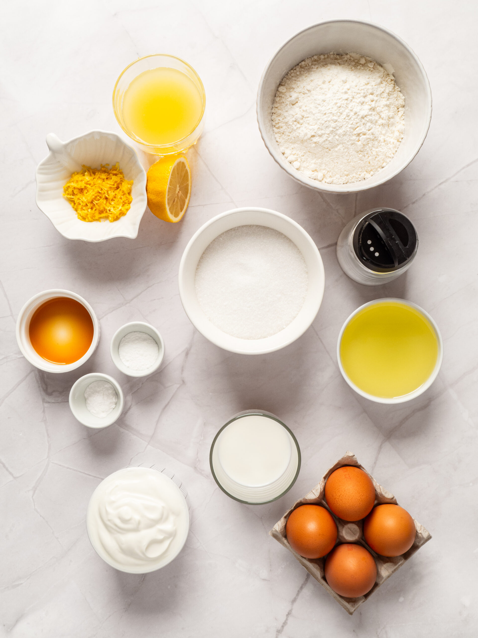 lemon cake ingredients