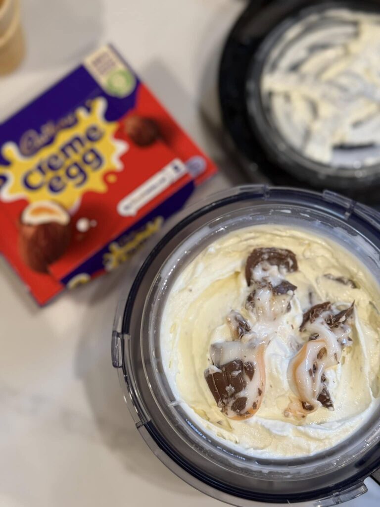ninja creami cadburys creme egg