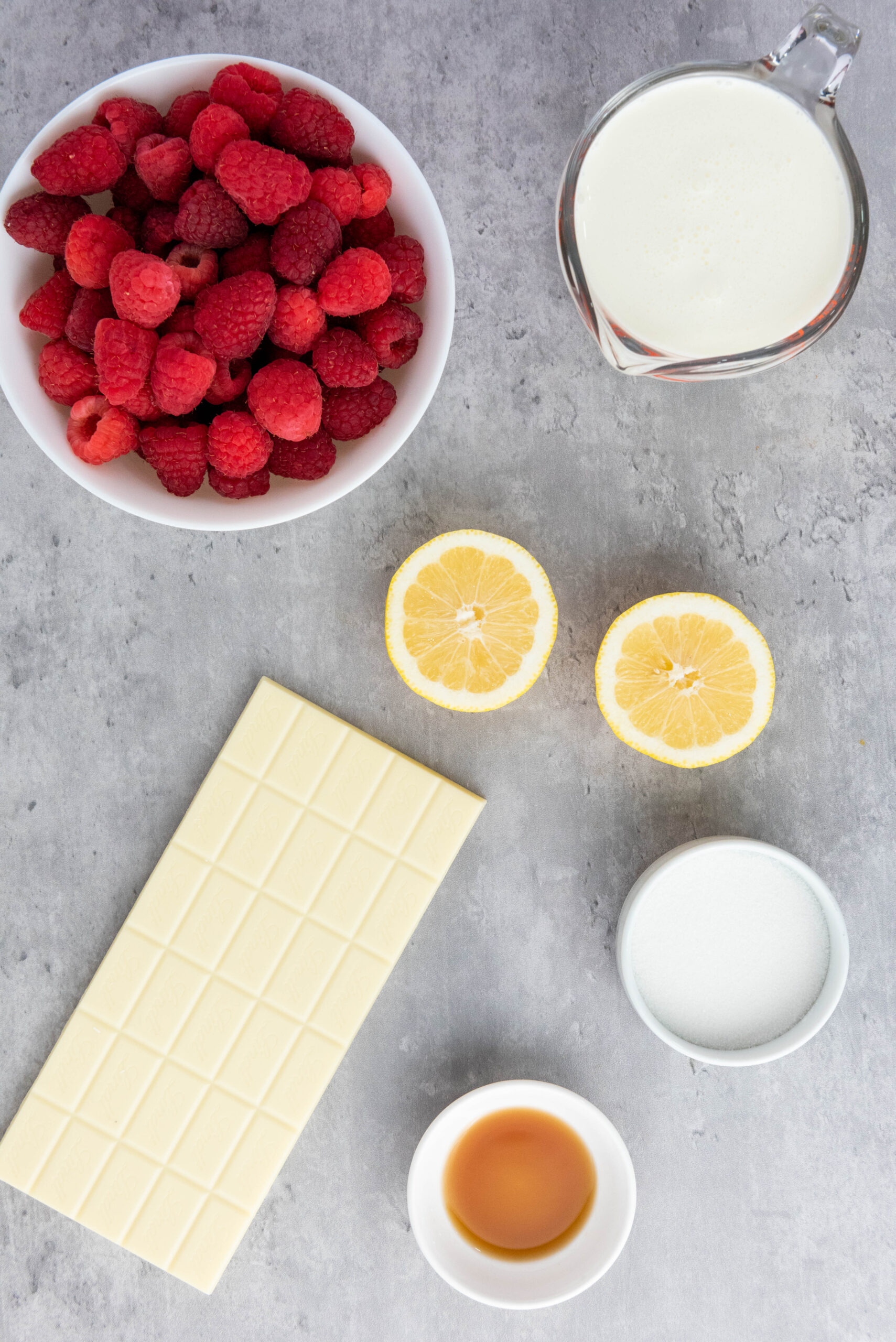 raspberry white chocolate mousse ingredients