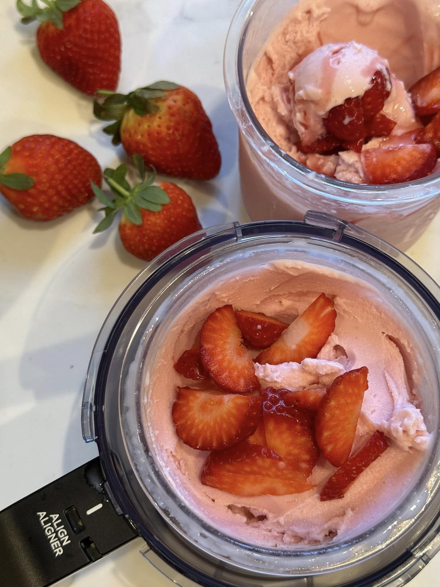 strawberry cottage cheese ninja recipe