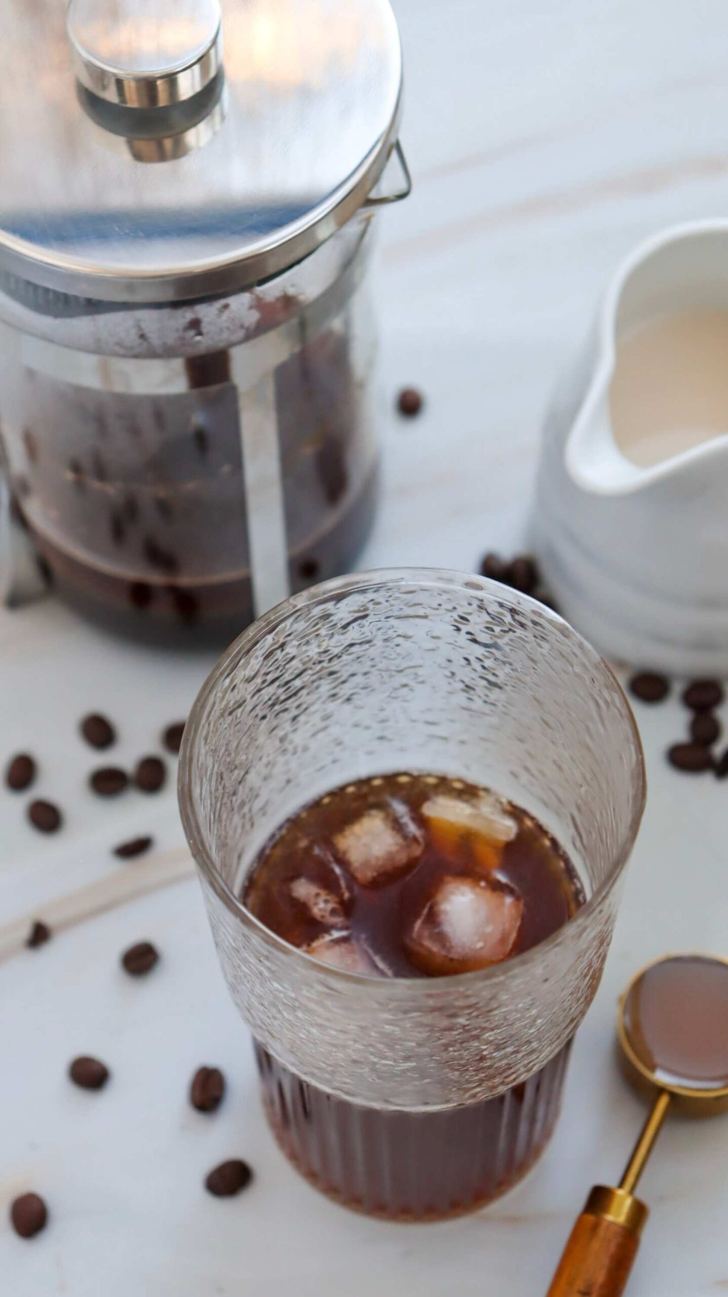 caramel iced coffee base