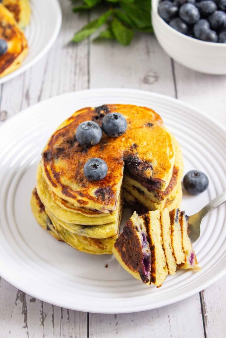 blueberry pancakes