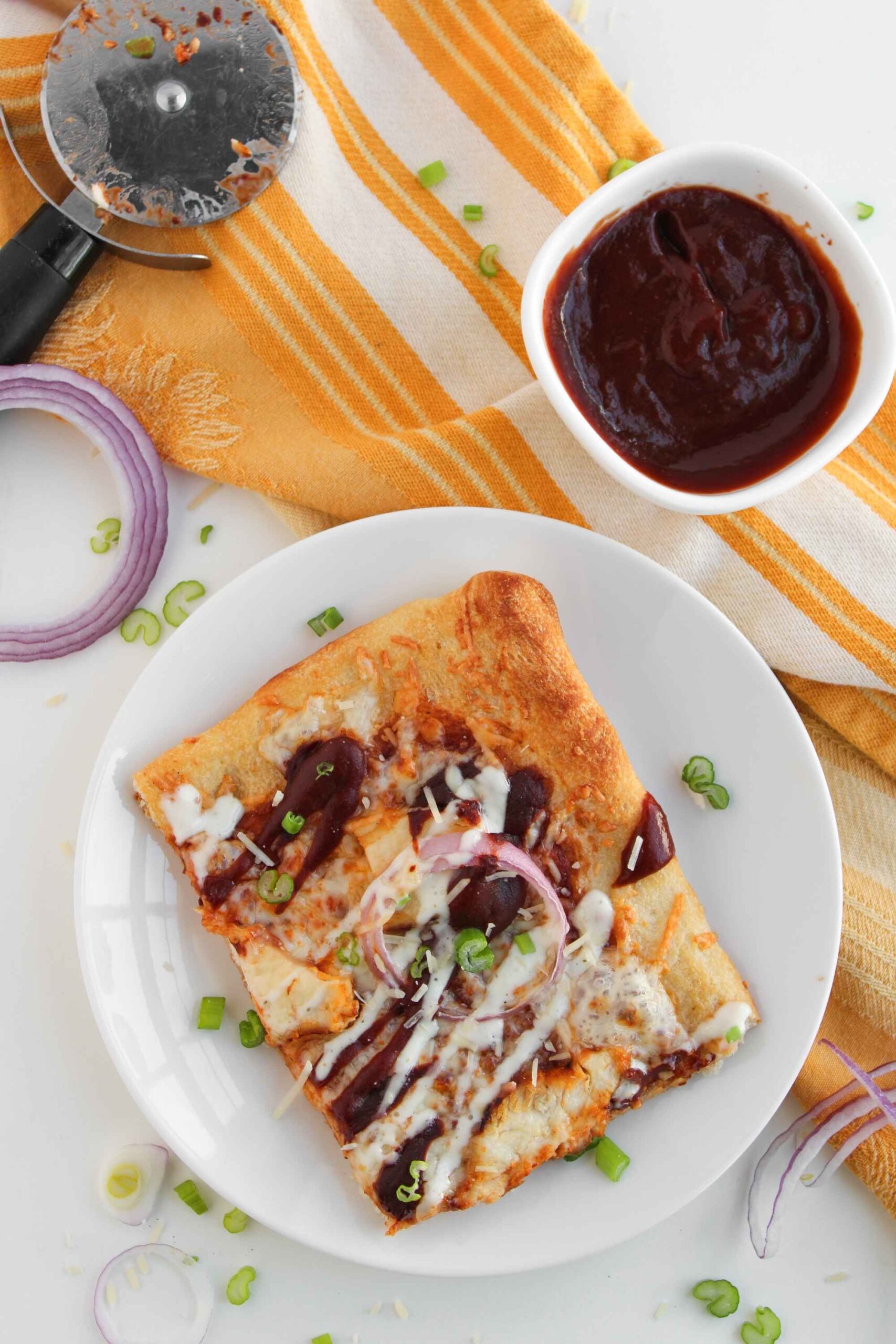 chicken bbq pizza