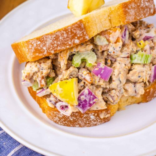 chicken honey mustard salad