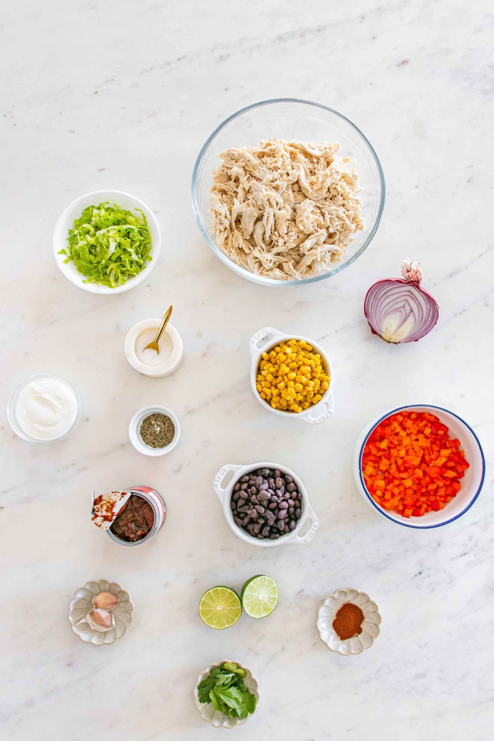 chipotle chicken salad ingredients
