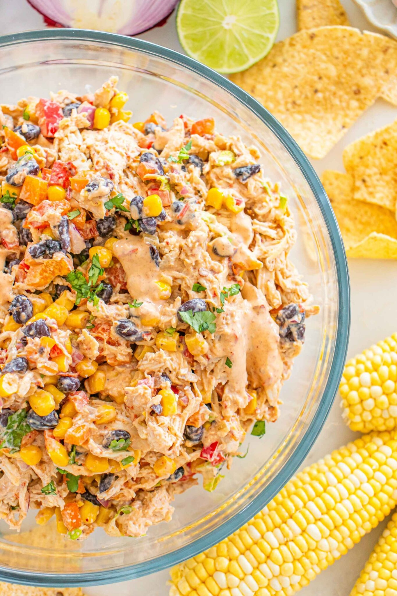 chipotle lime chicken salad