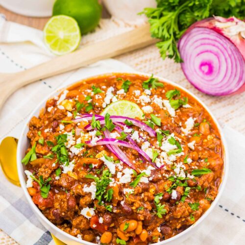 crockpot tex mex chili