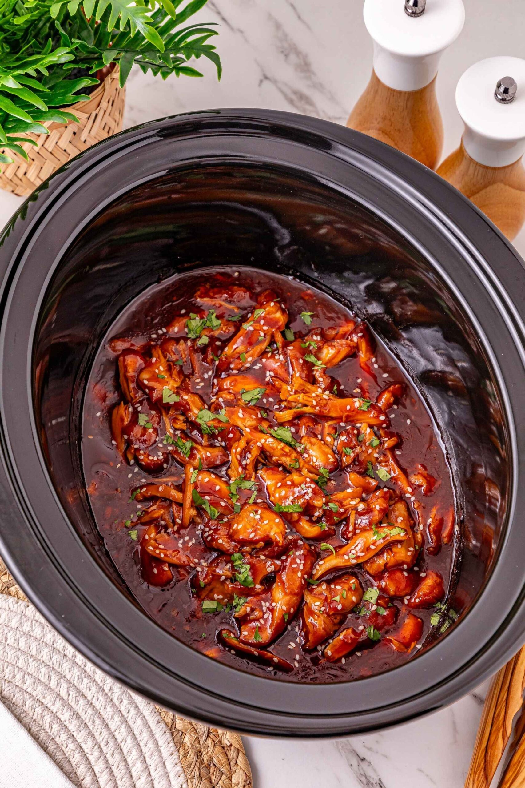 honey garlic chicken crockpot