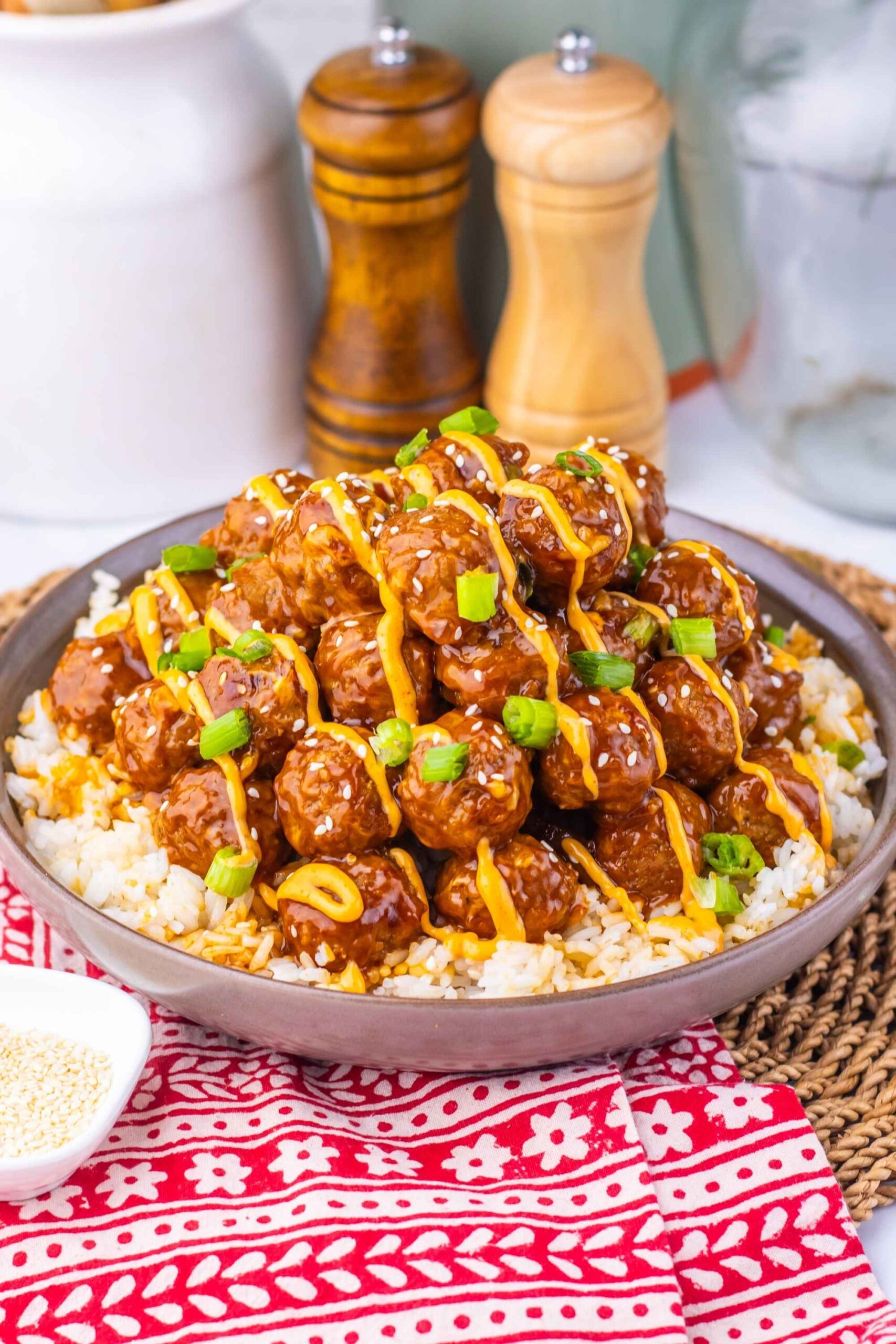 korean bbq meatballs