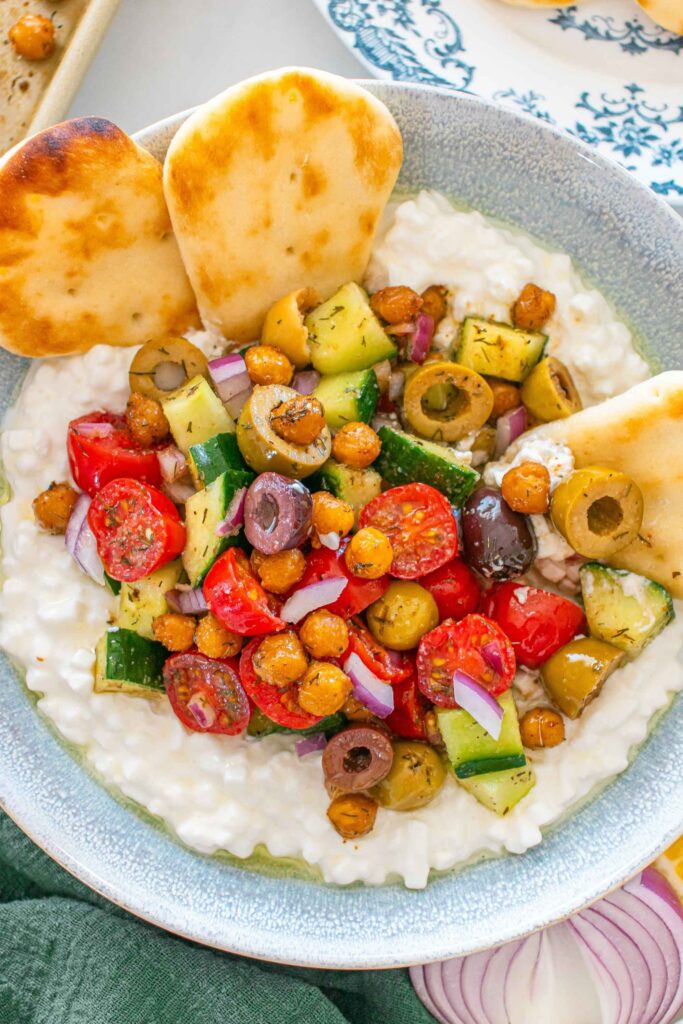 med cottage cheese salad