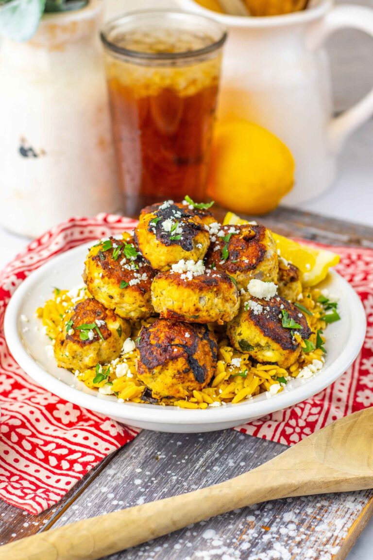 med orzo meatballs