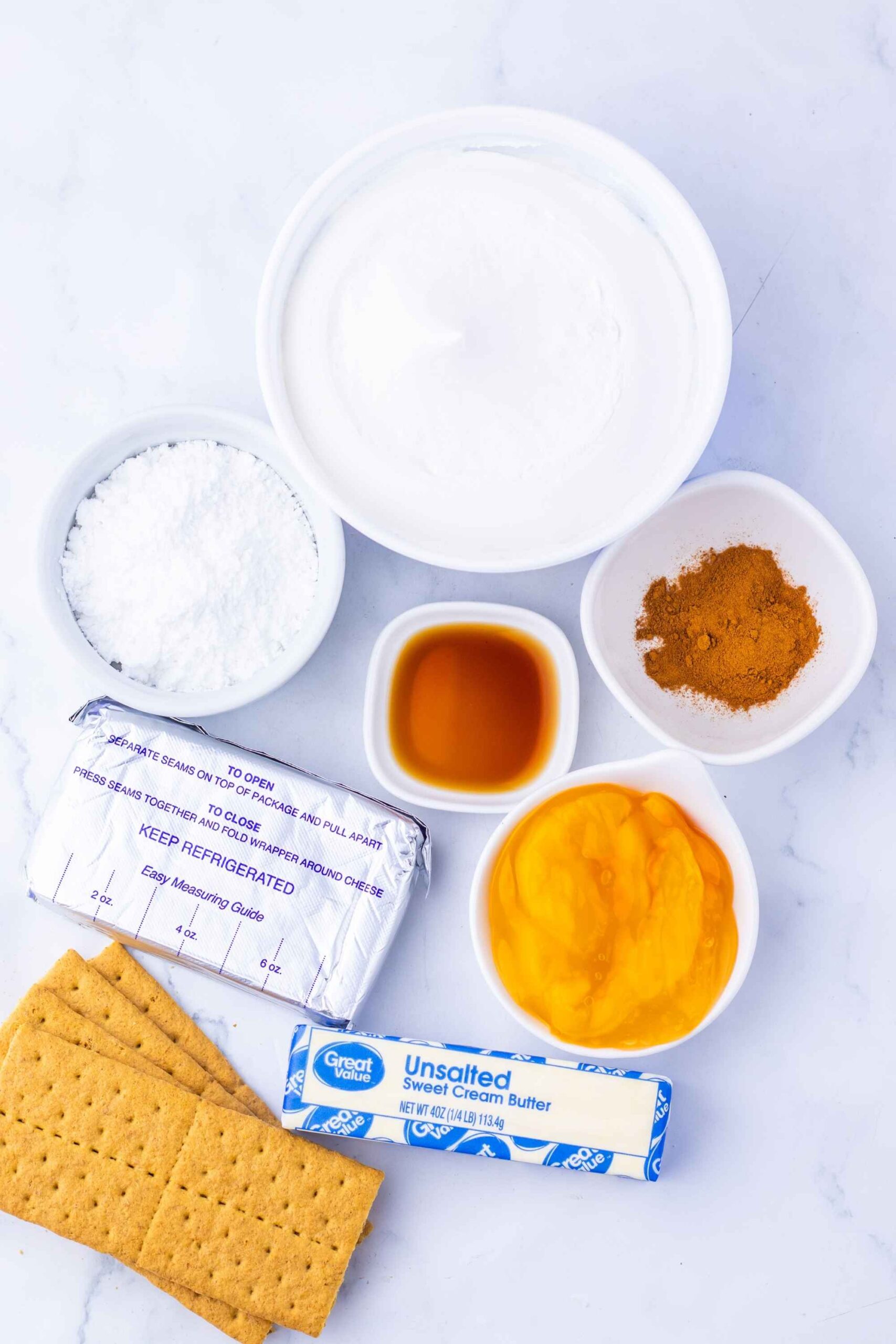 peach cheesecake dip ingredients