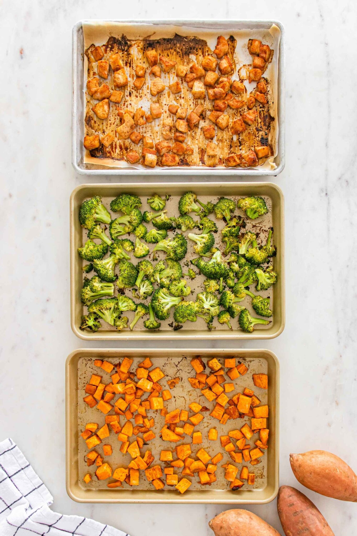 sheet pan bowls