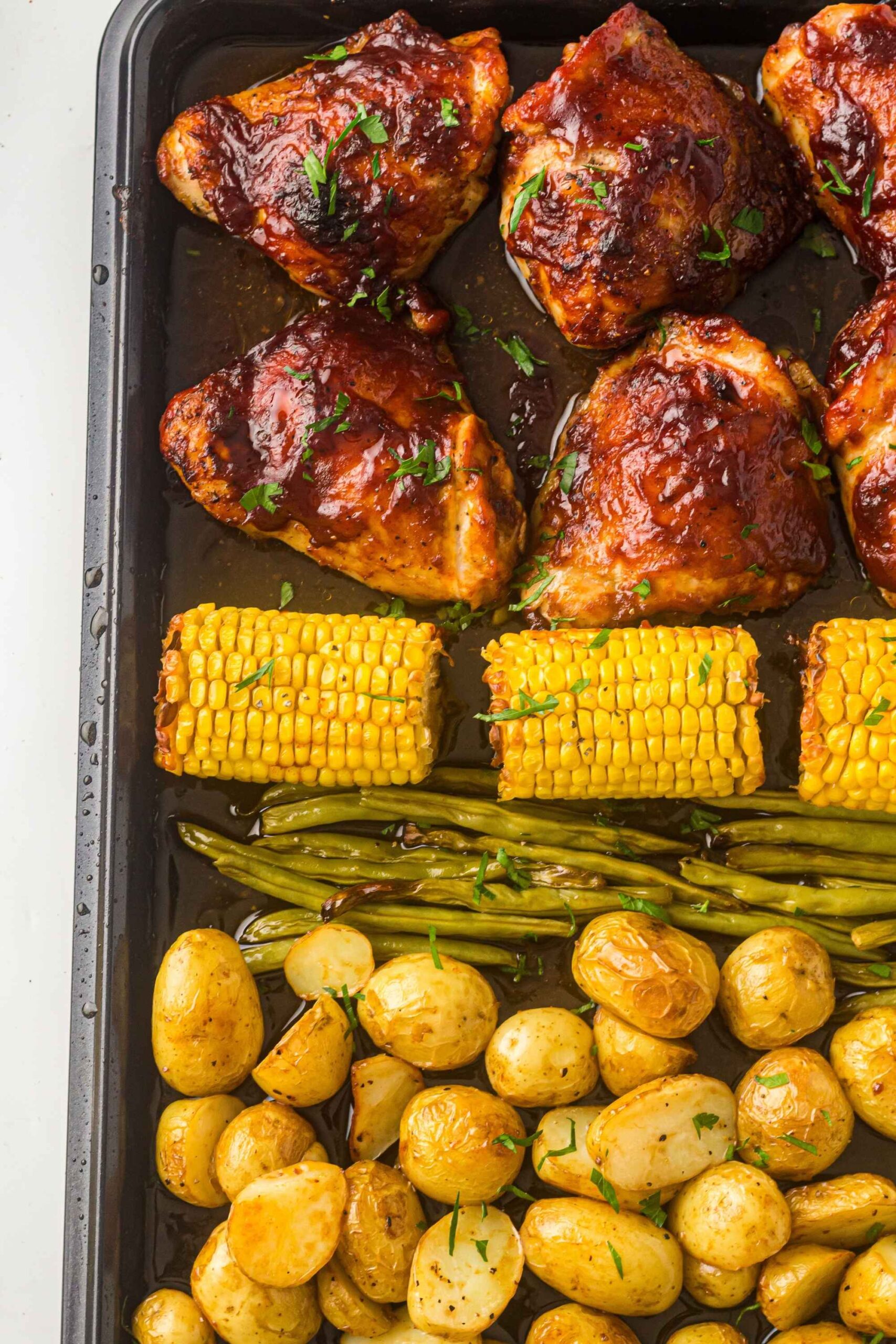 sheet pan chicken and veggies