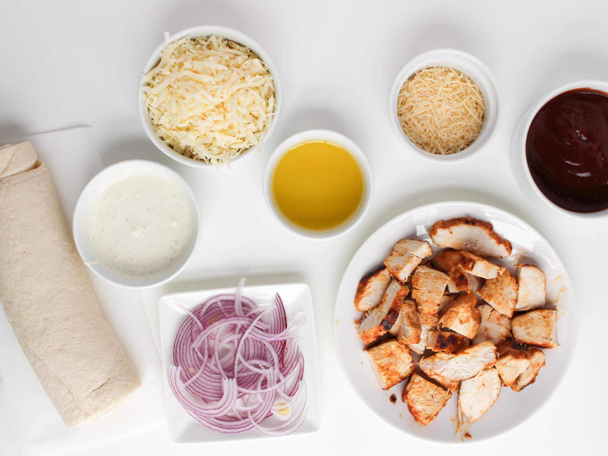 sheet pan pizza ingredients