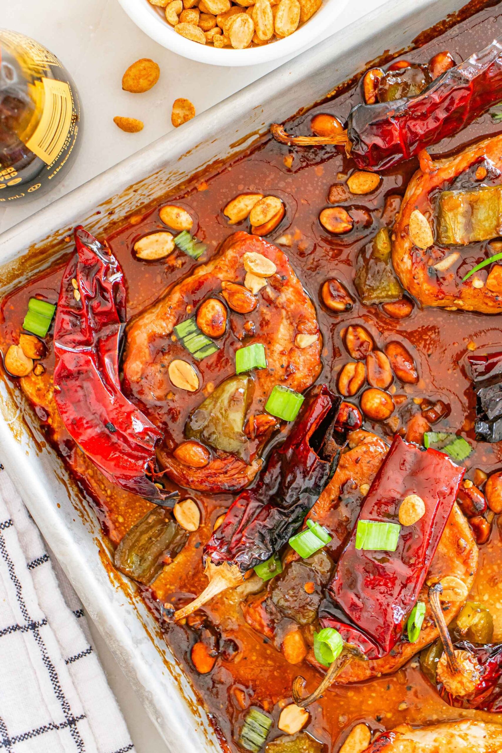sheet pan pork chops