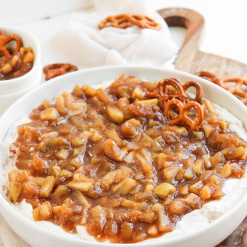 sweet apple pie dip