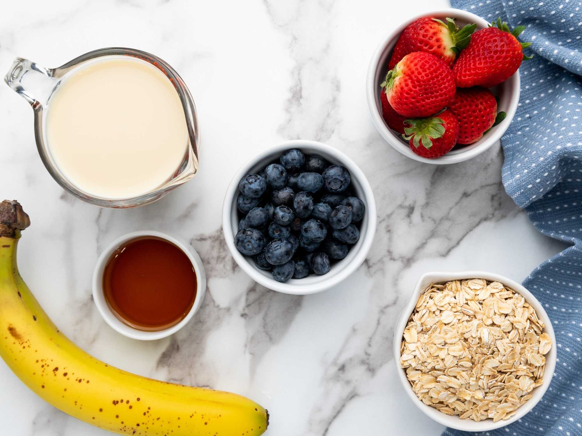 vanilla oats ingredients