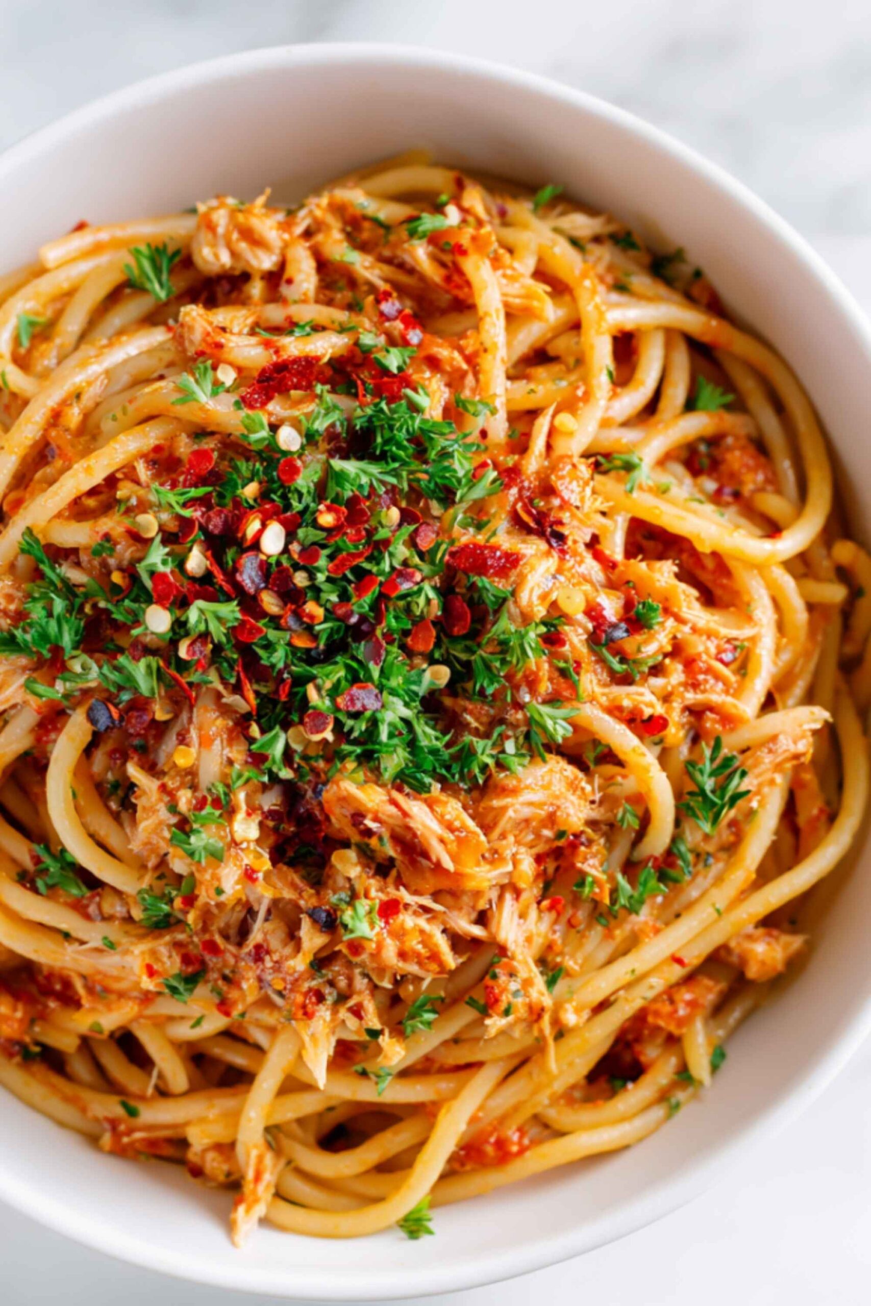 canned tuna pasta