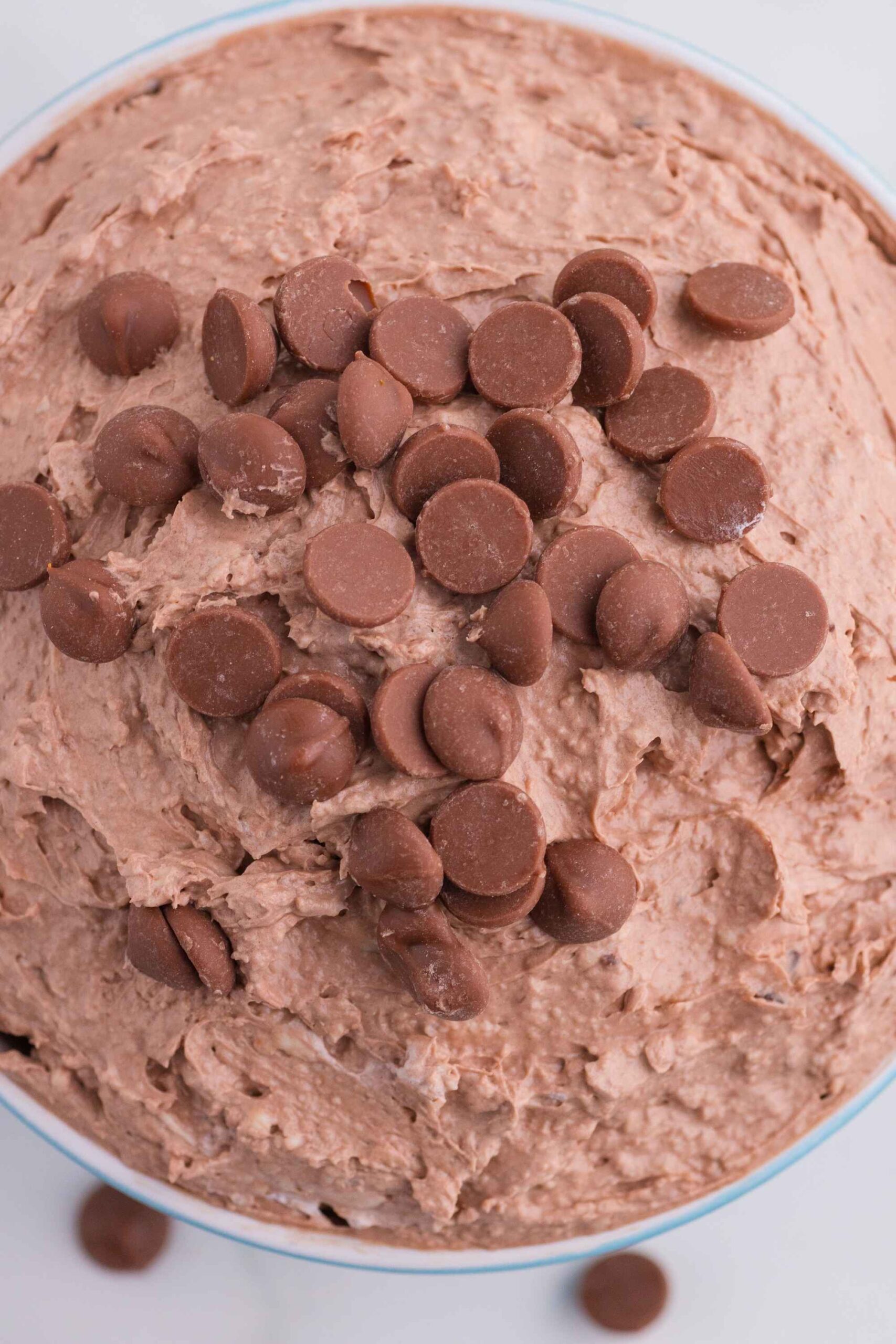 chocolate brownie batter dip