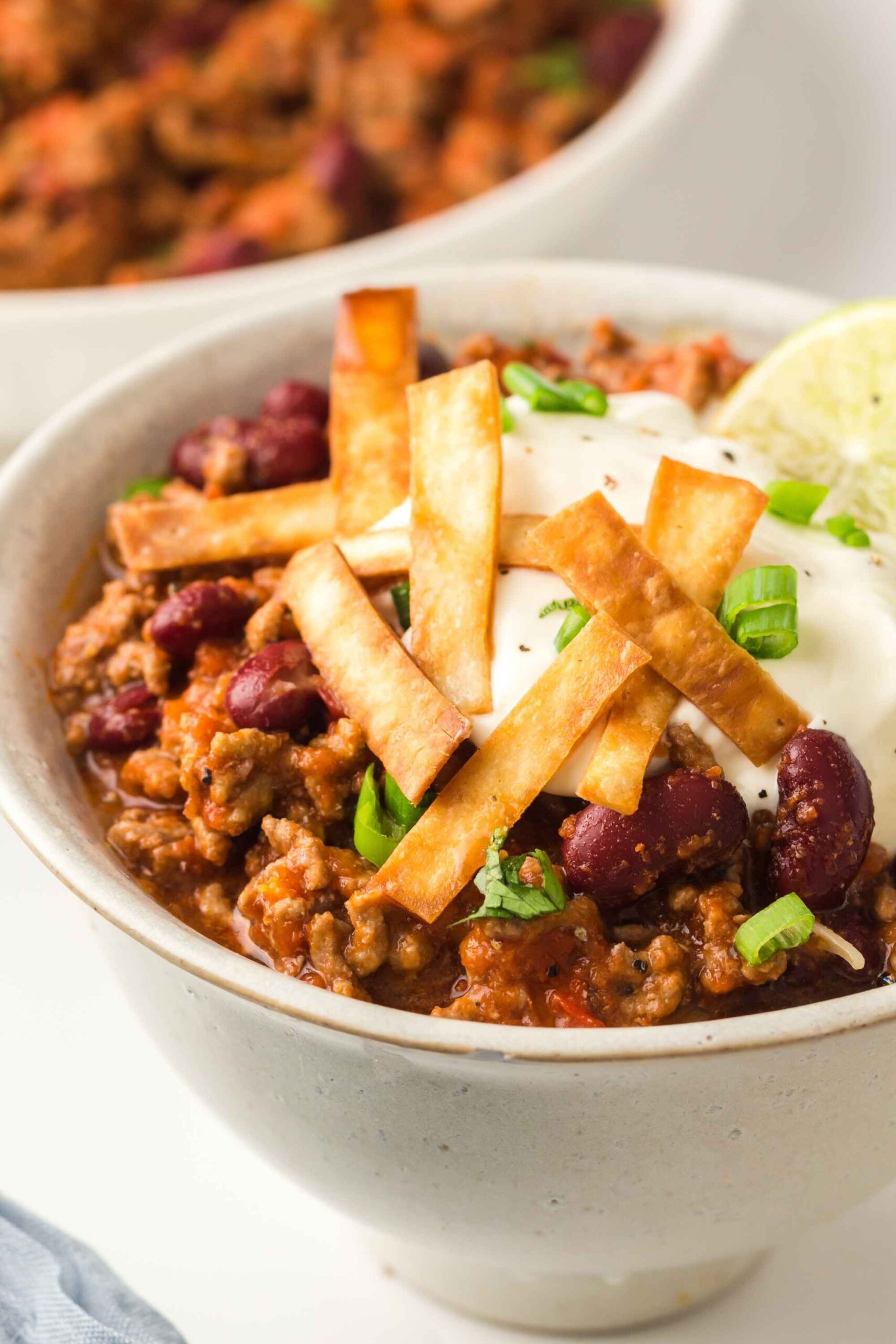 instant pot chili bowl